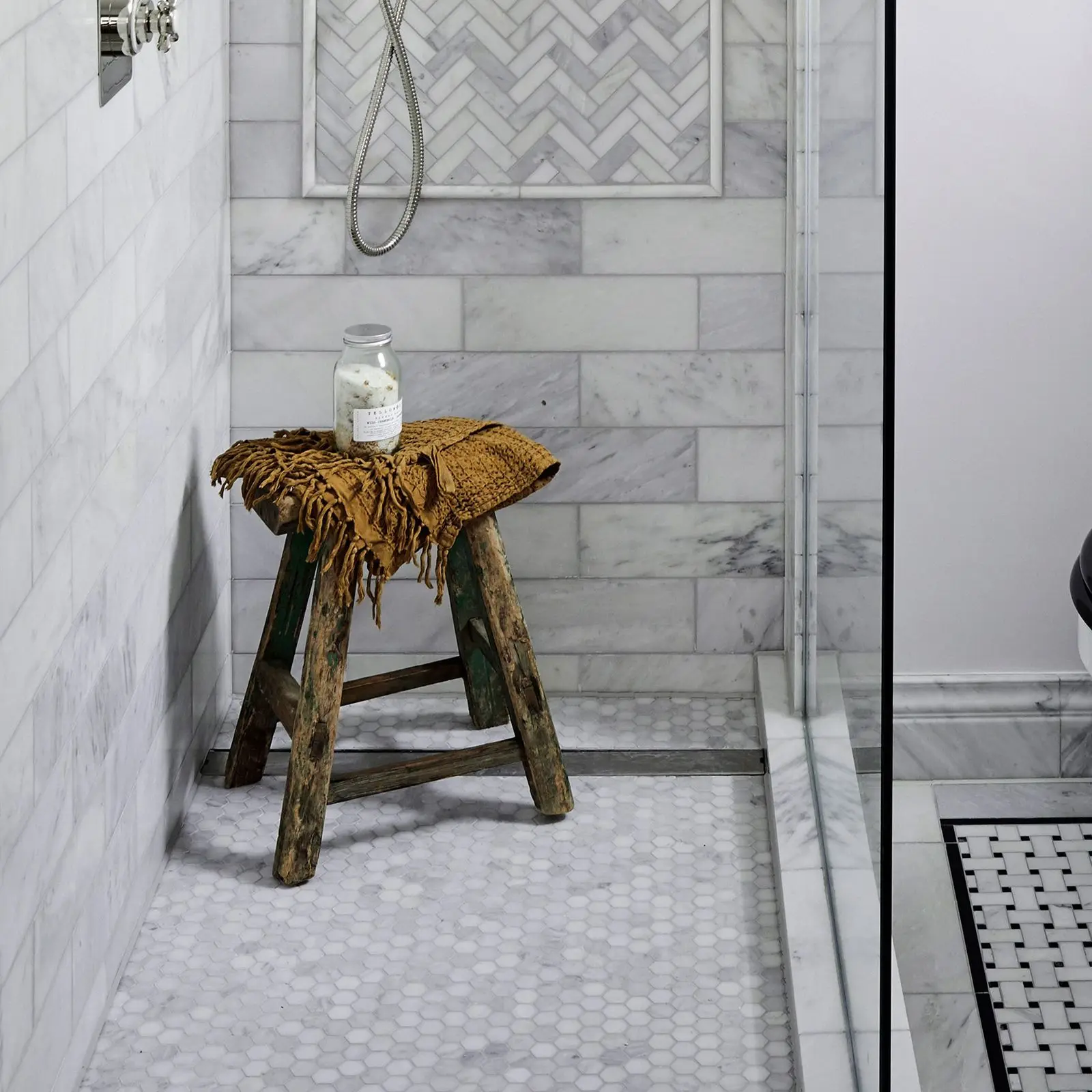 Tile flooring installation